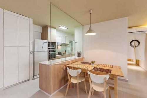 Minimalist Dining Room at 315A Yishun