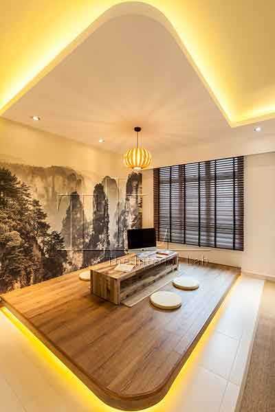 Minimalist Home Office at 315A Yishun