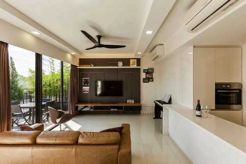 Modern Living Room at The Rainforest