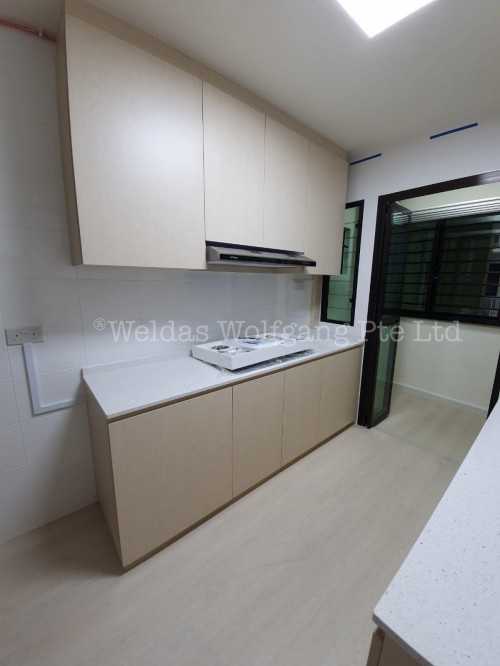 Contemporary Kitchen at 4-room RESALE @ Punggol Way