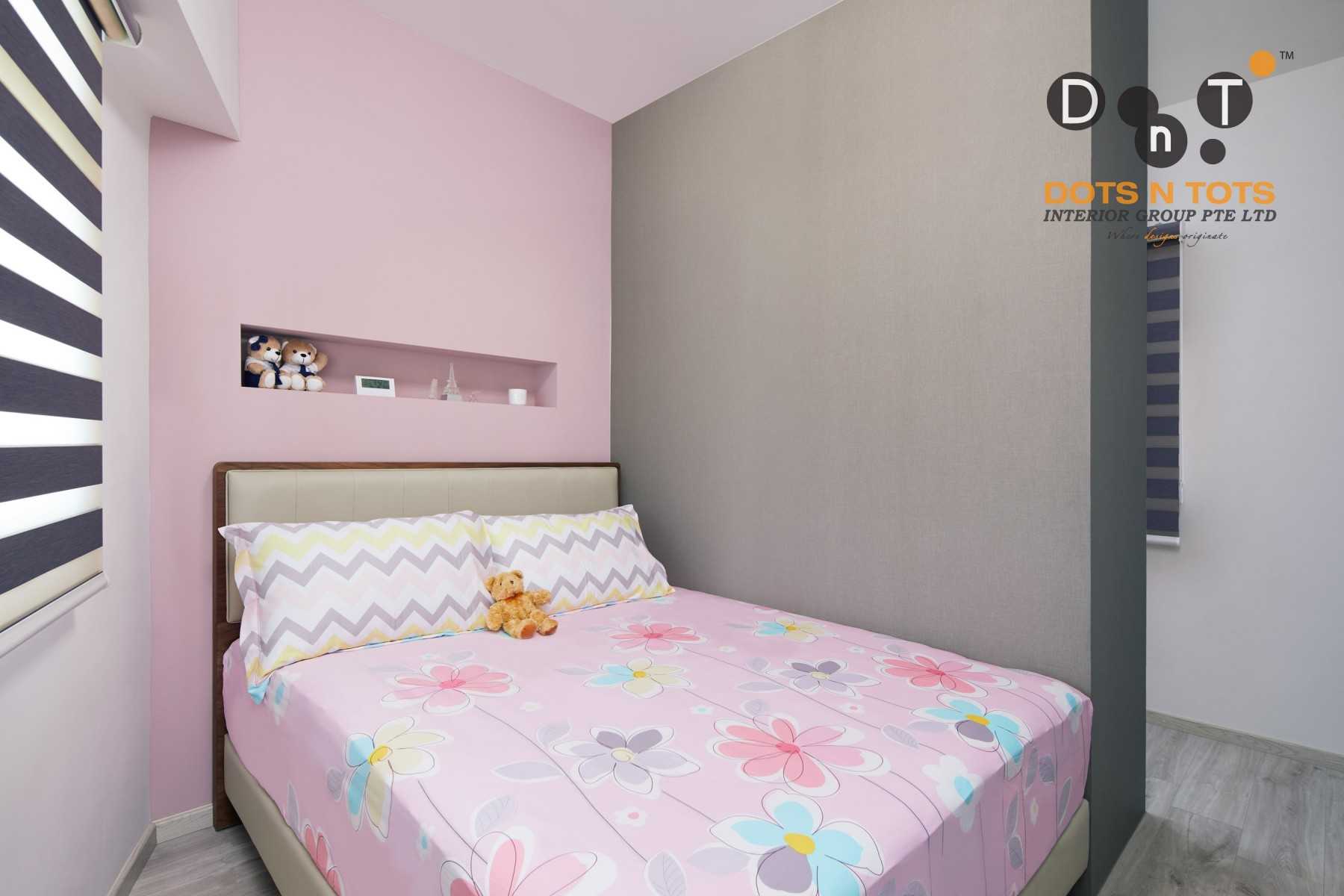 Contemporary Bedroom with Cove Lighting and Drop Ceiling