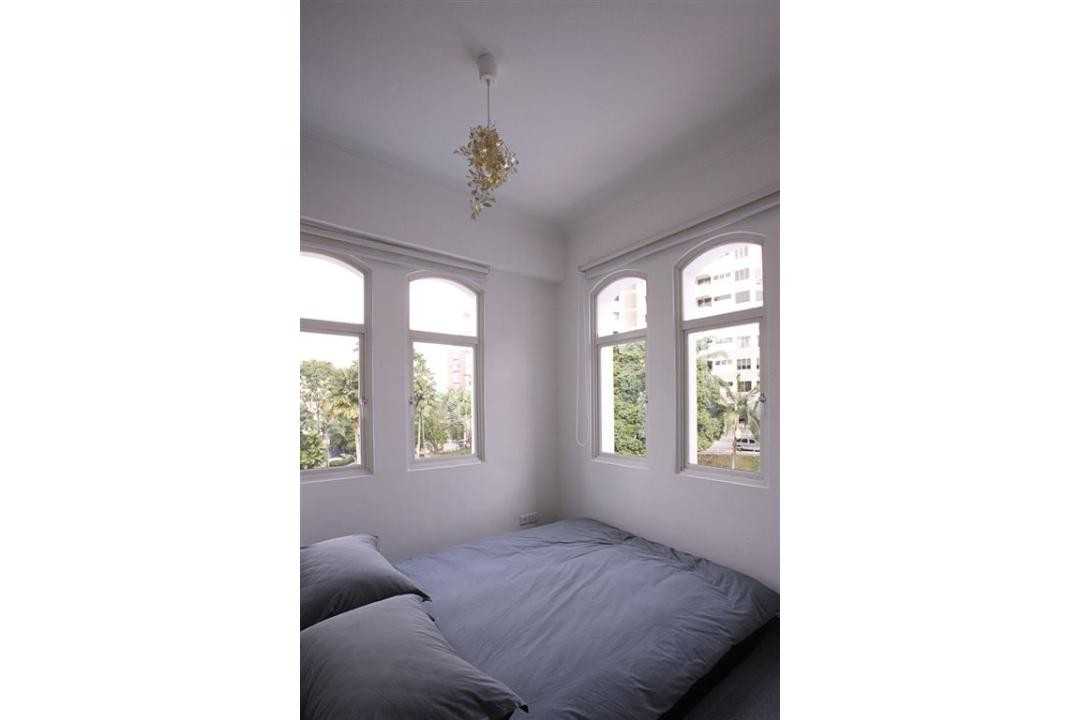 Eclectic Bedroom with Queen Bed and Bed