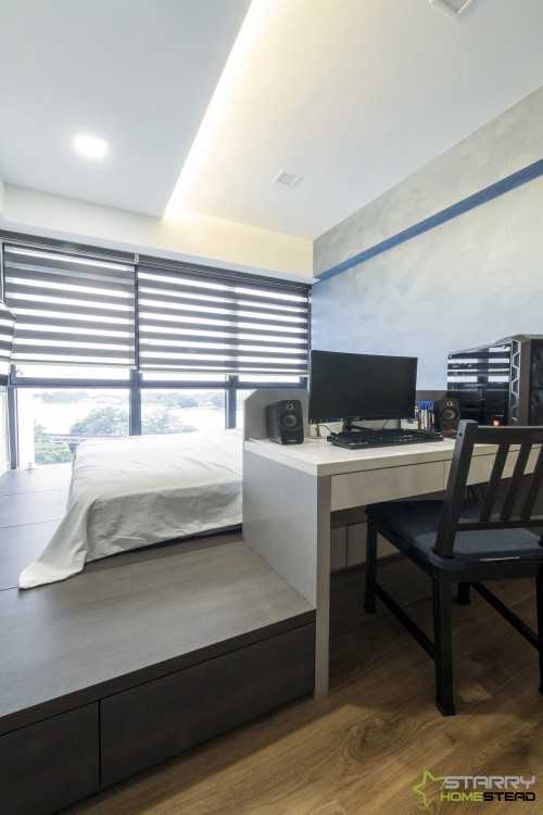 Modern Bedroom at Lake Grande 6 Jurong Lake Link