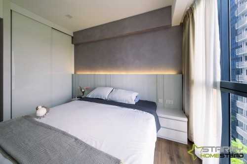 Modern Bedroom at Lake Grande 6 Jurong Lake Link