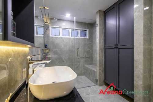 Modern Bathroom at 215 Bedok South