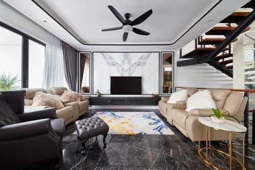 Modern Living Room at Kerong Walk