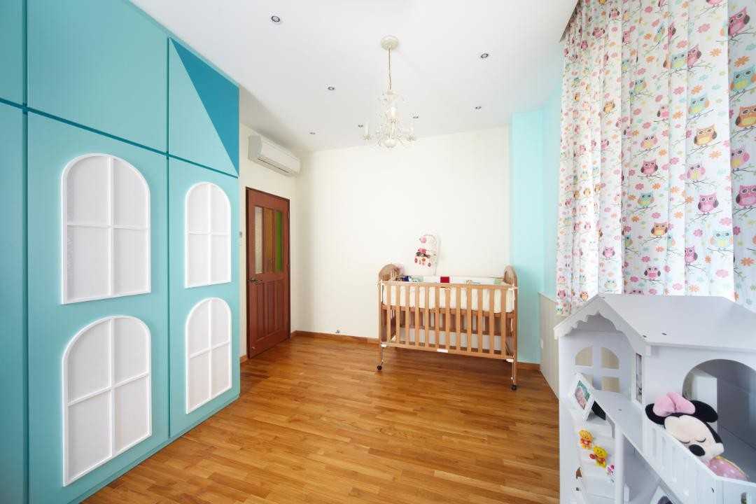 Eclectic Kids Room with Children's Storage and Children's Accessories