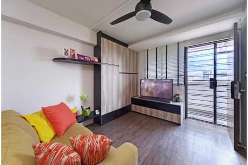 Modern Living Room at Haig Road