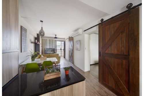 Modern Living Room at Haig Road