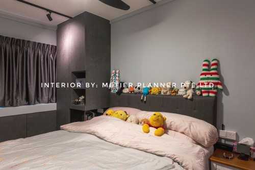 Industrial Bedroom at Pine Close