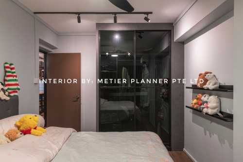 Industrial Bedroom at Pine Close