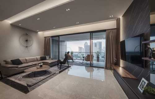 Contemporary Balcony at Concourse Skyline @ Beach Road