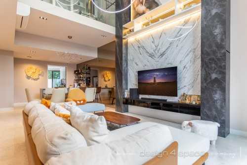 Modern Living Room at Ang Mo Kio | Nims Collections