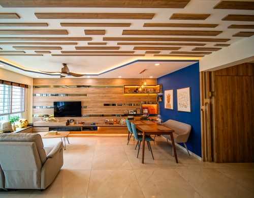 Contemporary Living Room at 234 Sumang Lane