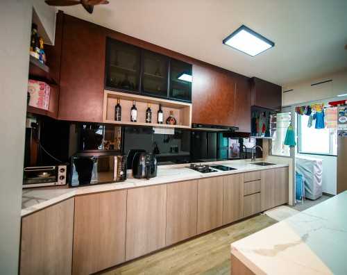 Contemporary Kitchen at 234 Sumang Lane