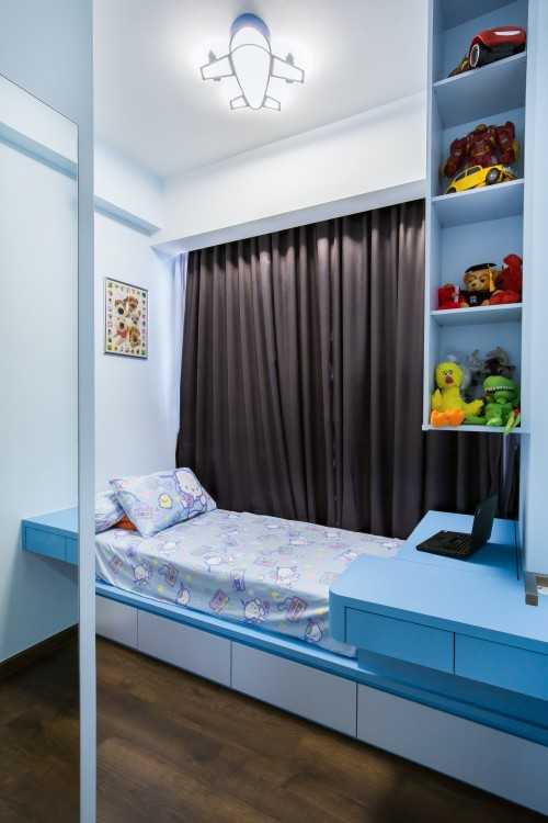 Contemporary Kids Room at The Luxurie Loft