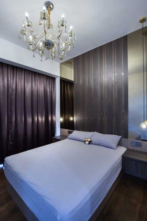 Contemporary Bedroom at The Luxurie Loft