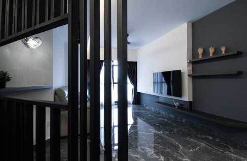 Minimalist Entryway at 310 Anchorvale road