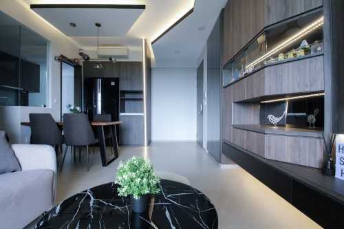 Modern Living Room at Inz Residence