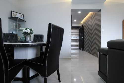 Contemporary Dining Room at 146 TPY