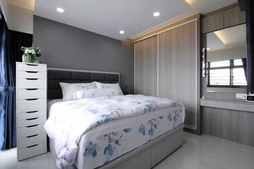 Contemporary Bedroom at 146 TPY
