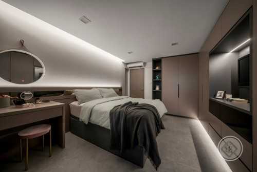 Modern Bedroom at 333 Serangoon Ave 3