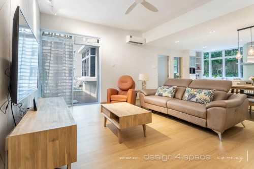 Scandinavian Living Room at Bukit Batok | Hillview