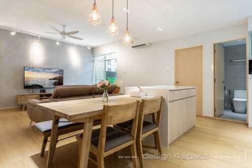 Scandinavian Living Room at Bukit Batok | Hillview