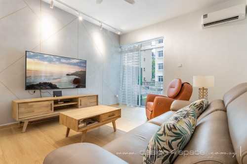Scandinavian Living Room at Bukit Batok | Hillview