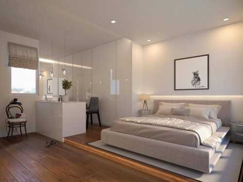 Scandinavian Bedroom at HDB apartment @ Skyline II
