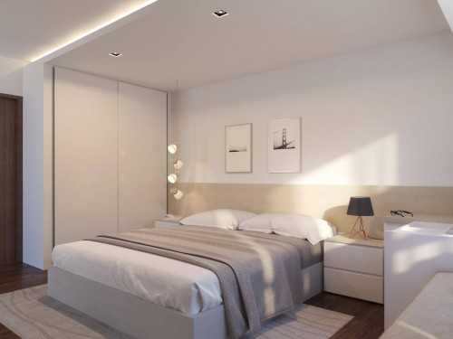 Contemporary Bedroom at Apartment @ The Tampines Trilliant