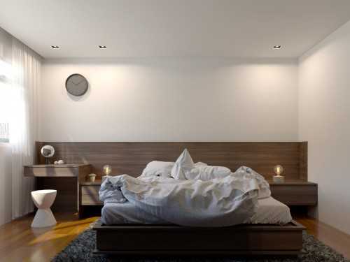 Contemporary Bedroom at HDB Apt @ Sumang Lane