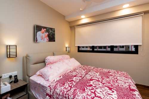 Modern Bedroom at 463B Bukit Batok