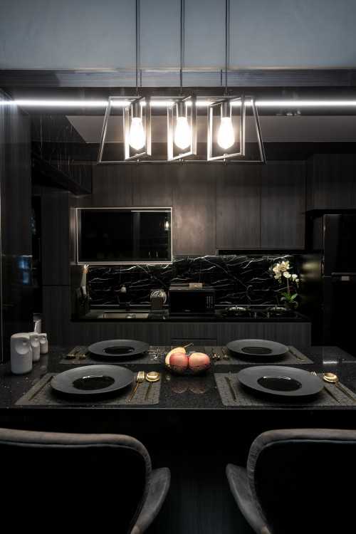 Contemporary Dining Room at 163C Rivervale Cresent