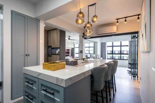 Contemporary Kitchen at Tampines | Greenridge