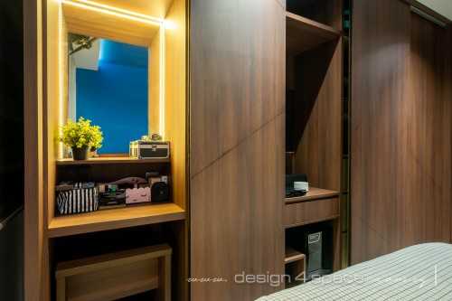Modern Bedroom at Punggol | 118 Edgefield Plains
