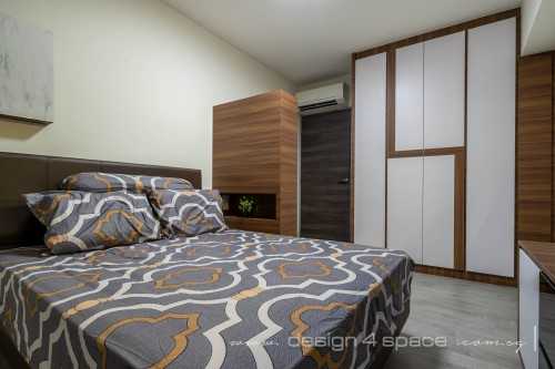 Modern Bedroom at Punggol | 118 Edgefield Plains
