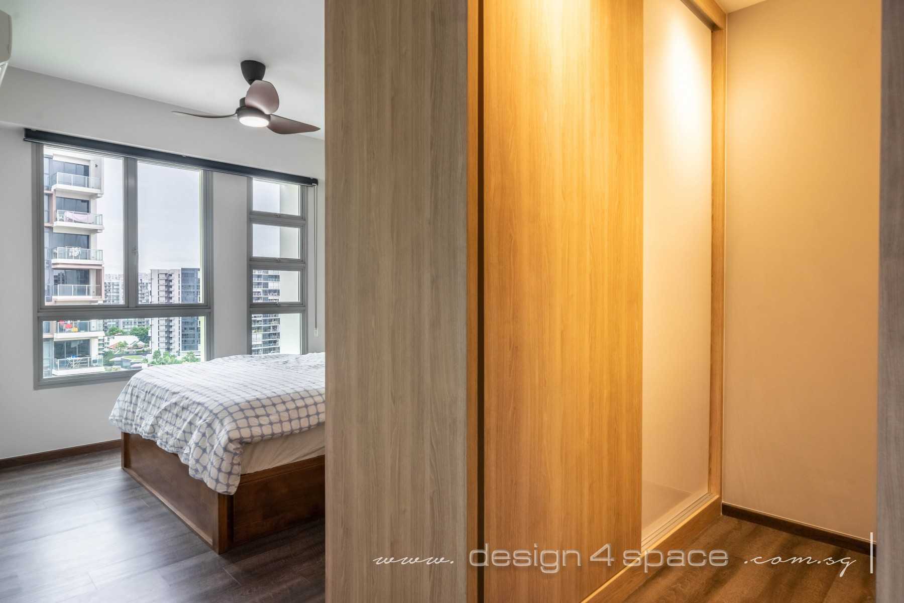 Industrial Bedroom with Wardrobe and Sliding Wardrobe