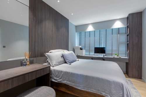 Minimalist Bedroom at 58 Havelock Road