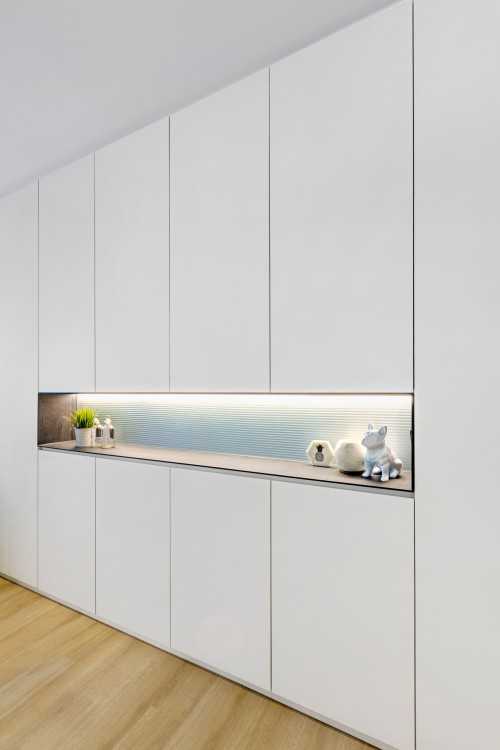Minimalist Living Room at 58 Havelock Road