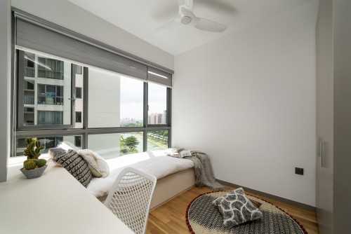 Contemporary Bedroom at The Riversails