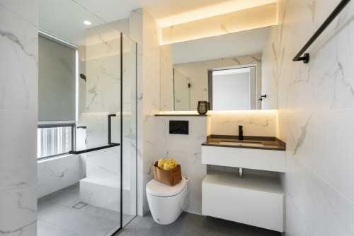 Contemporary Bathroom at The Riversails