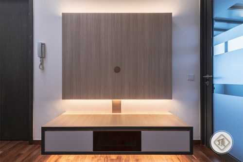 Contemporary Living Room at Serangoon Gardens Terrace 2
