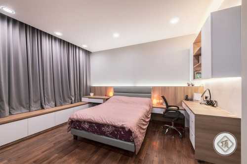 Contemporary Bedroom at Serangoon Gardens Terrace 2