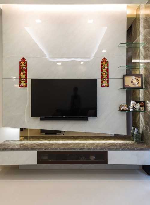 Modern Living Room at Charlton Villas