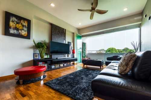 Asian Living Room at Bukit Regency