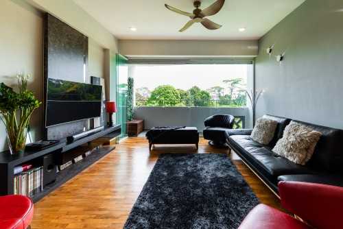 Asian Living Room at Bukit Regency