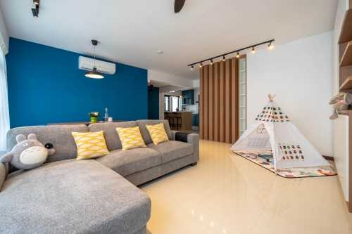 Scandinavian Living Room at Tampines | Greenweave