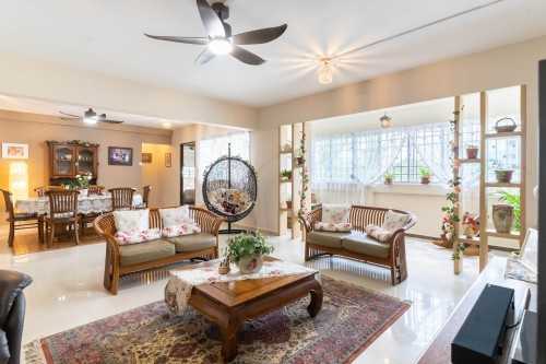 Vintage Living Room at Hougang | 628 Hougang