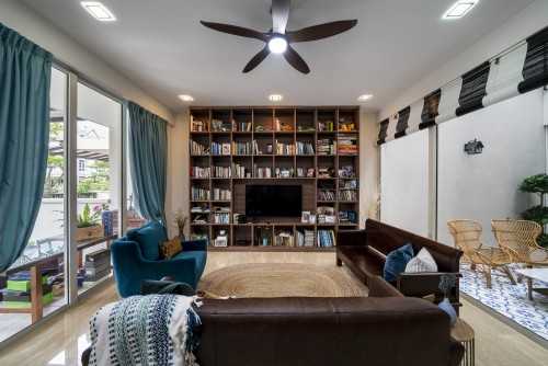 Modern Living Room at 25 Springside View